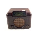 A Bush type Dac 90 brown Bakelite radio