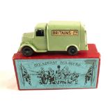 A Britains motor and road series light goods van with driver 2024 in an unassociated Britains box