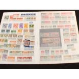 A keep book of George VI mint Commonwealth stamps