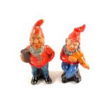 Two Britains large scale lead gnomes,