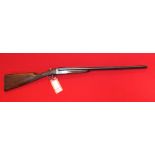 An A.Y.A. 'Yeoman' 12 bore non-ejector double trigger shotgun with 28" barrels, S/No.