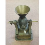 A Victorian gunpowder mill, registration mark dates this rare item,