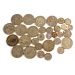 Various GB Silver coinage,