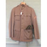 USA WWI era soldiers uniform comprising of jacket, trousers and hat,