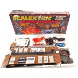 A boxed Scalextric Banger Raceway,