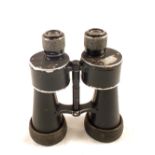 A German (PATTERN) WWII Kriegsmarine Naval large pair of binoculars with rubber caps,