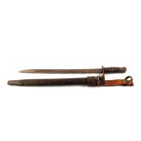 A Remington model 1913 bayonet, marked 3/17,