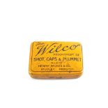 A vintage tin marked 'The Wilco Assortment of Shot,