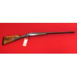 A 12 bore S/S shotgun by Armeria Ibanex with 28" barrels, S/No.