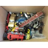 Various die cast and other models,