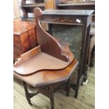 An Edwardian octagonal mahogany occasional table,