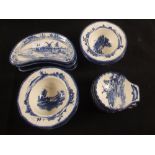 Royal Doulton Norfolk fruit bowls,