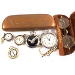 Two lady's Silver watches,