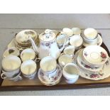 Royal Vale and Duchess tea sets plus other tea wares