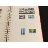 Two stamp albums,