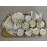 A Minton Alpine Spring coffee set,