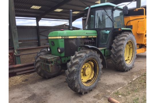 John Deere 3350, g reg, 13,800 hours, - Image 2 of 5