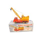 A boxed Dinky 972 20 ton Coles Crane, yellow body,