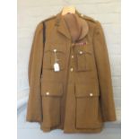 Officers uniform Major in the Royal Engineers with jacket,