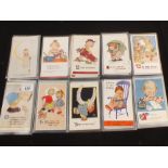 A packet of 50 Mabel Lucy Attwell postcards