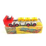 A boxed Dinky Supertoys 936 Leyland 8 wheeled chassis (driver missing)