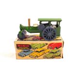 A boxed Triang Minic steam roller