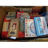 A box of chess and other board games