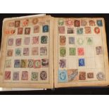 A Lincoln album of 19th Century and later world stamps