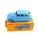 A boxed Dinky Toys 153 Standard Vanguard saloon in blue