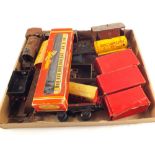 A boxed Hornby Mo side tipping wagon, Mo tender 2595,