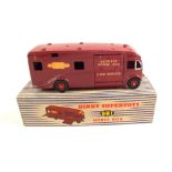 A boxed Dinky Supertoys 981 maroon British Railways horse box
