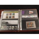 GB presentation packs in two Royal Mail albums, virtually complete 2003-2009,