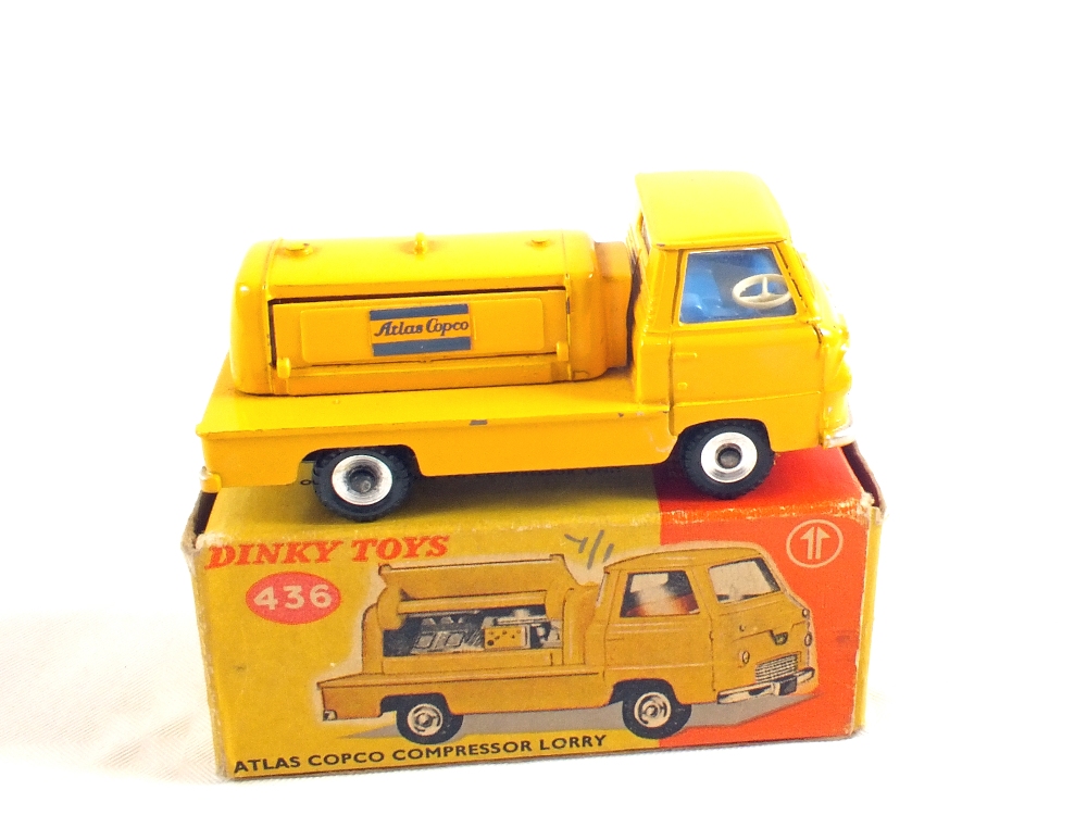 A boxed Dinky Toys 436 Atlas Copco compressor lorry