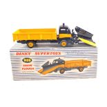 A boxed Dinky 958 snow plough,