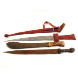 Two ethnic swords,