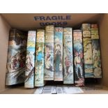 Various volumes including Enid Blyton Adventure Series reprints (three boxes)