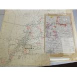 Local ordnance survey maps 1/10560 1/10000 plus other odd maps