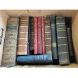 Various volumes on theology, periodicals etc,