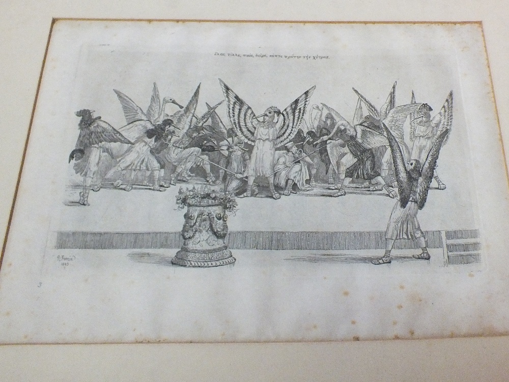 Robert Farren, thirteen etchings produced for Cambridge University A.D.C.