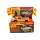 A boxed Corgi 261 James Bond Aston Martin DB5,