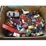 A large quantity of die cast and other models, Dinky,