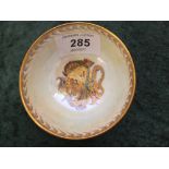Wedgwood Fairyland lustre dragon bowl, marked Z 4829,