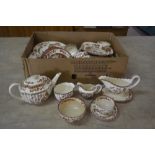 A Copeland Spode Indian Tree tea and dinner set