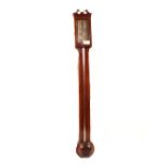 A Georgian mahogany stick barometer, signed Jn°Cagni,