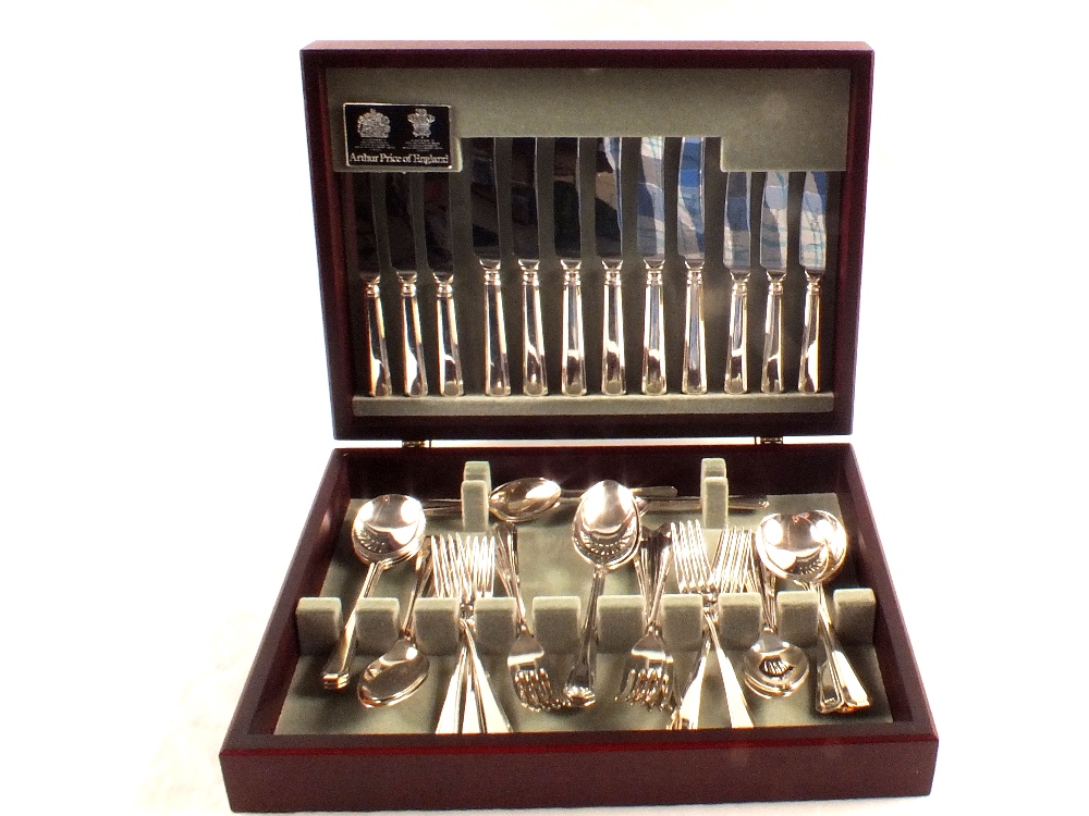 A canteen of Arthur Price cutlery