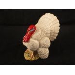 A Royal Doulton white turkey D6889 No.