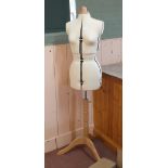 A dressmakers mannequin