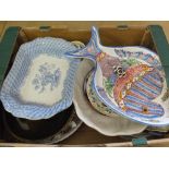 China to include faience bowl, Copeland, Wedgwood,
