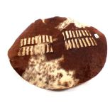 A Zulu hide shield