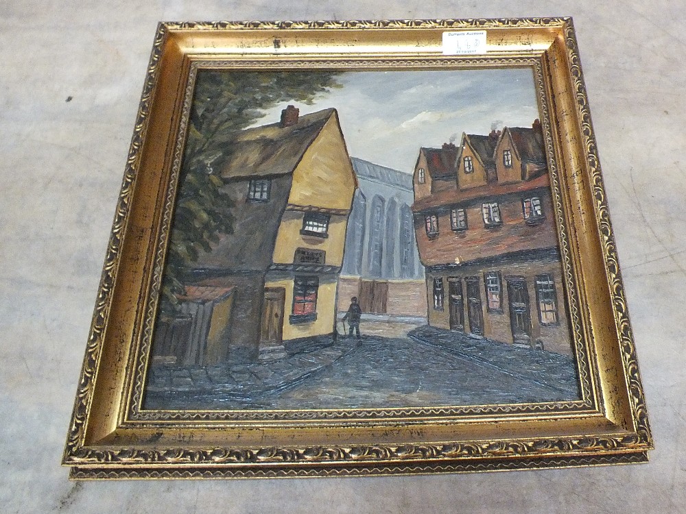 Three Norwich scene oils - Image 3 of 3